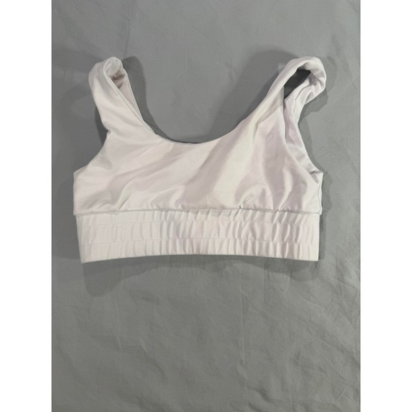 Five the label Other - Five the Label Youth Large White Scoop Neck Elastic Band‎ Sports Bra Soft Comfy